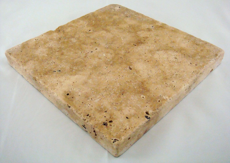 Size: 12 x 12,
Color: Mediterranean Walnut,
Finish: Tumbled