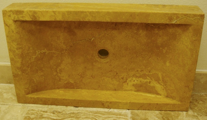 Size: 16"x27",
Color: Exotic Gold,
Finish: Polished