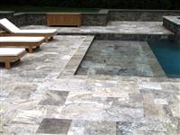 Silver Travertine Pavers