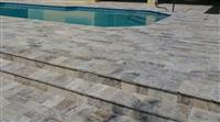 Silver Travertine Pavers