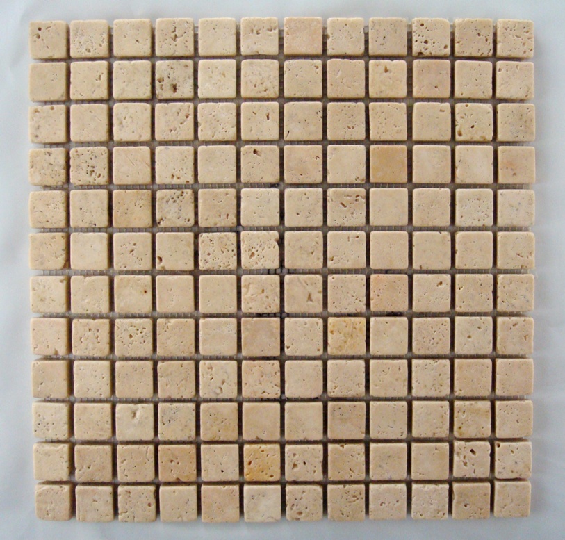 Size: 1 x 1,
Color: Ivory Classic,
Finish: Tumbled