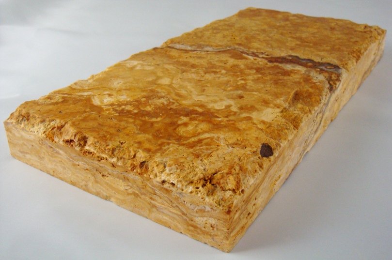 Size: 6 X 12,
Color: Exotic Gold,
Finish: Honed & Chiseled